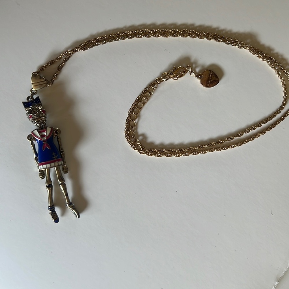 Betsy Johnson necklace